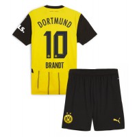 Maglie da calcio Borussia Dortmund Julian Brandt #10 Prima Maglia Bambino 2024-25 Manica Corta (+ Pantaloni corti)